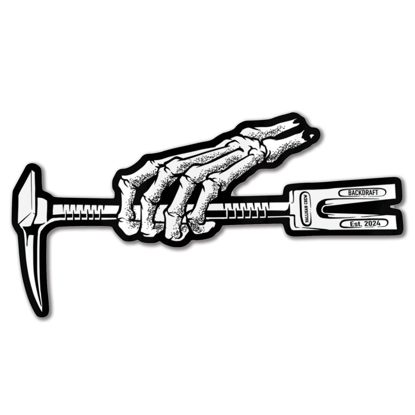 Halligan Hand Premium Sticker