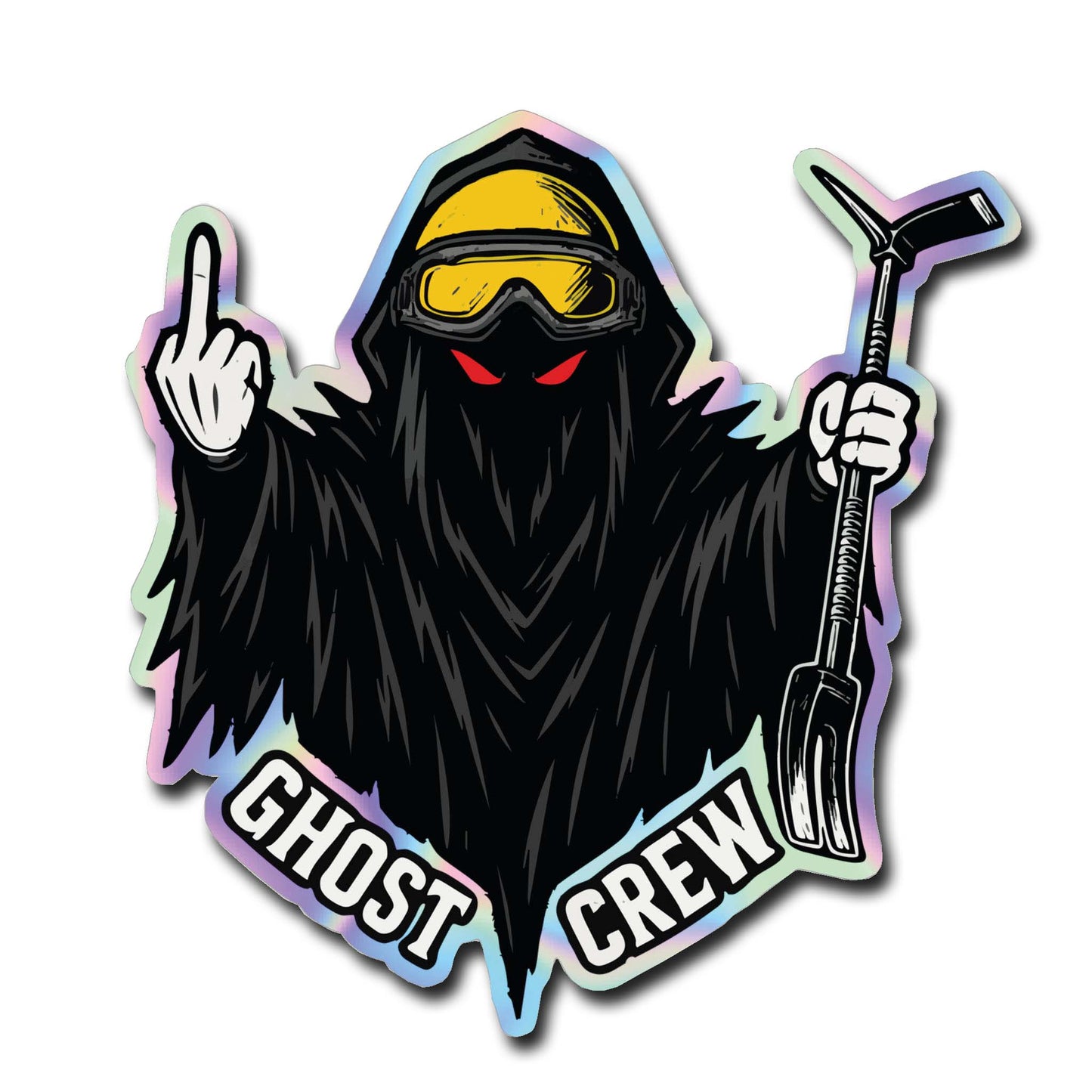 🎁 Ghost Crew Premium Sticker (Holografisch) (100% off)