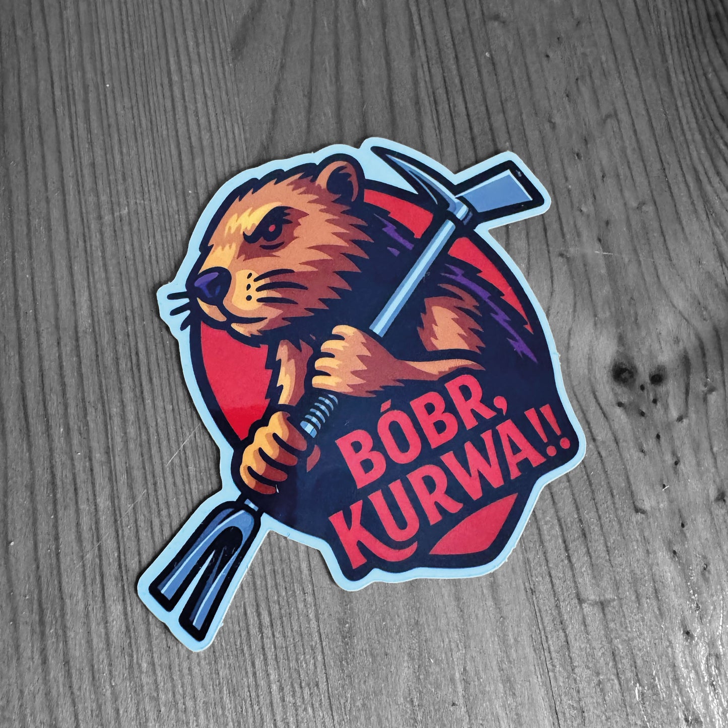 Bóbr, Kurwa!!! Premium Sticker