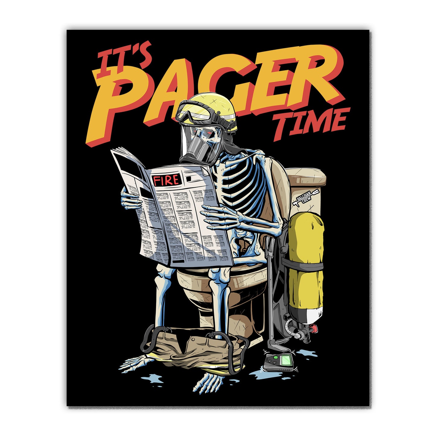 Pager Time Poster