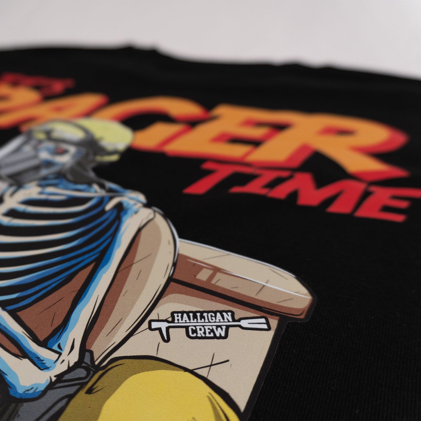 Halligan Crew Pager Time T-Shirt (ACHTUNG: Oversize)