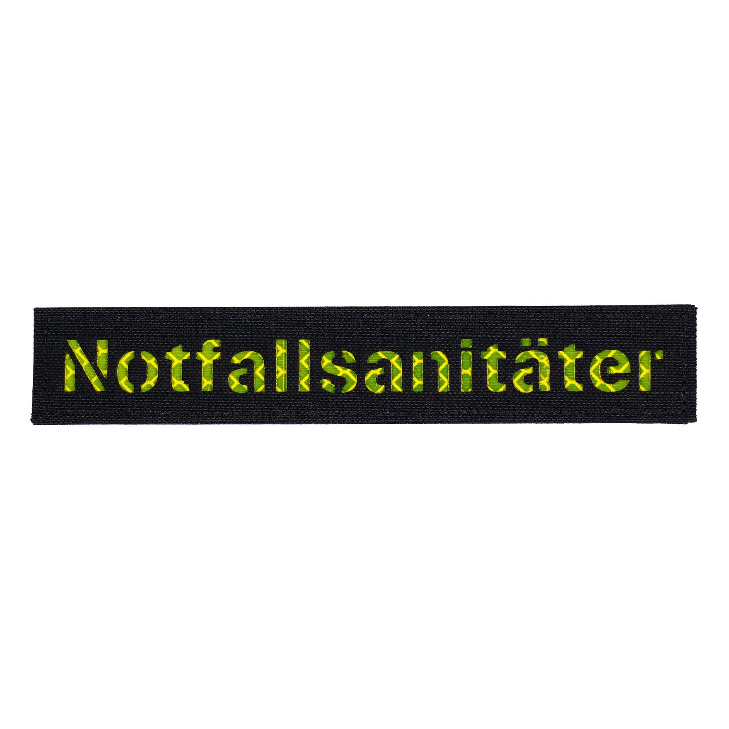 Notfallsanitäter Lasercut Patch