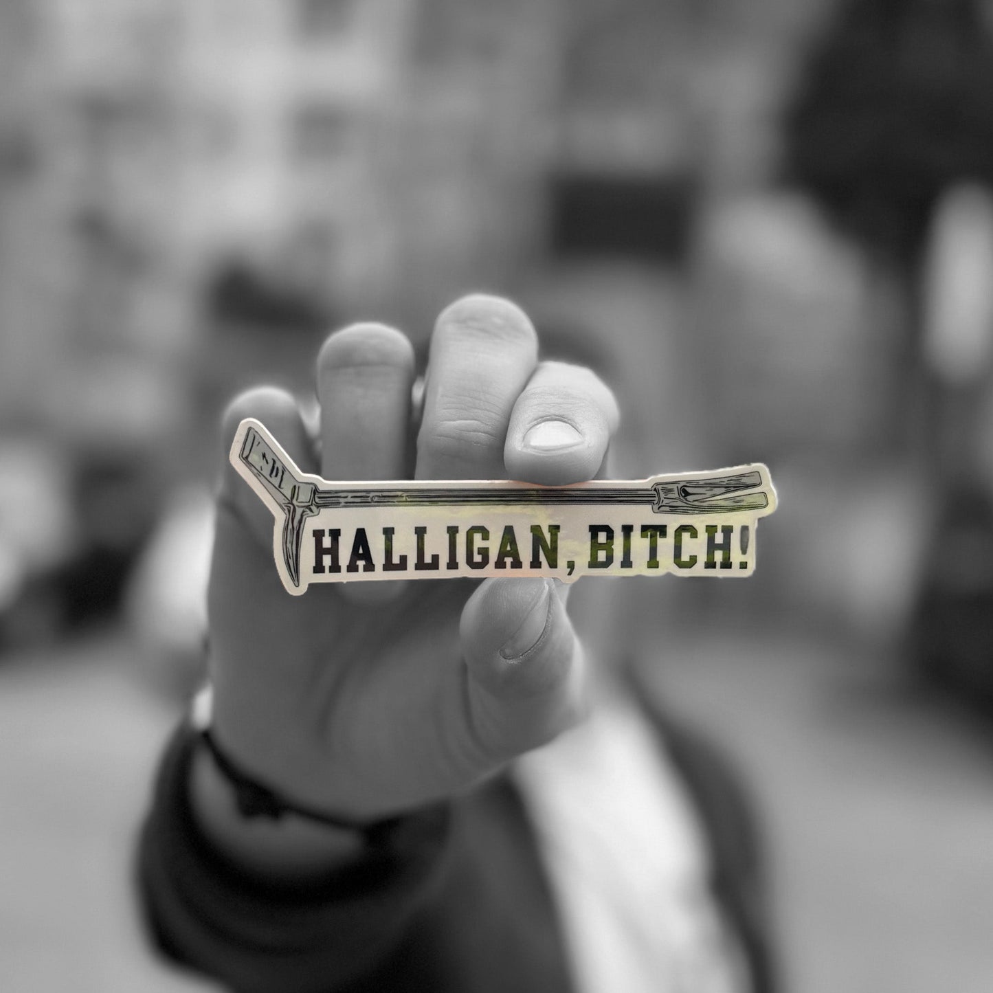 🎁 Halligan BITCH! Premium Sticker (100% off)