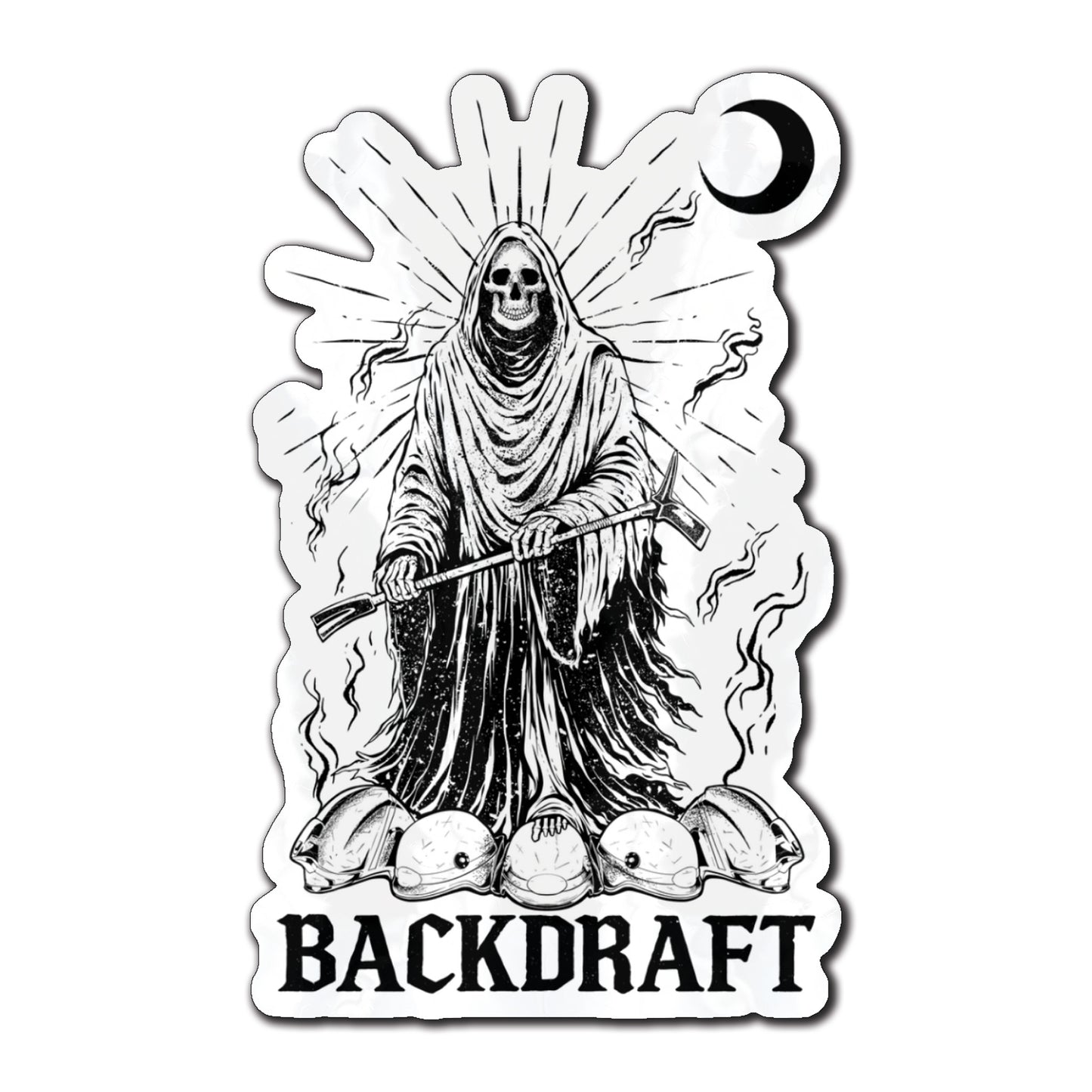 Backdraft Premium Sticker