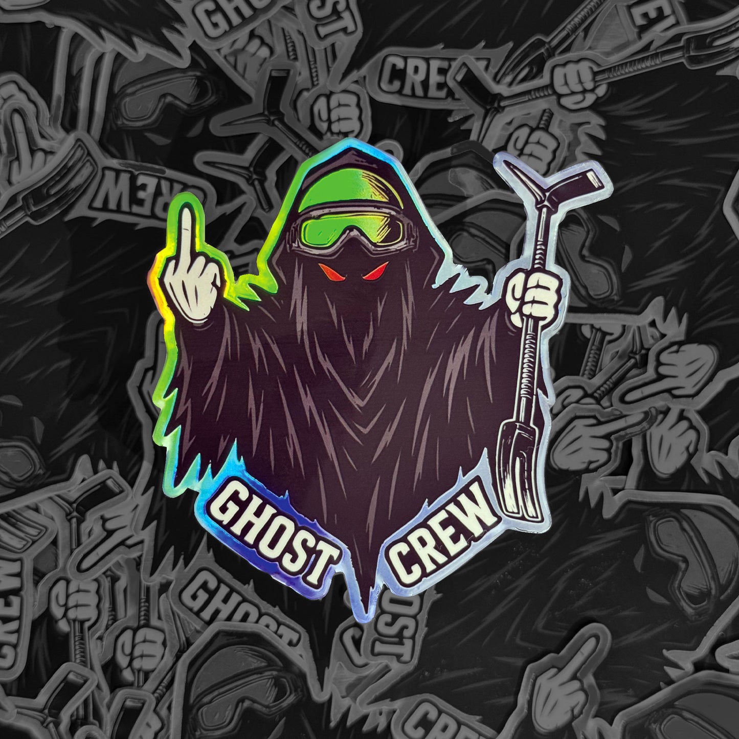 Ghost Crew Premium Sticker (Holografisch)