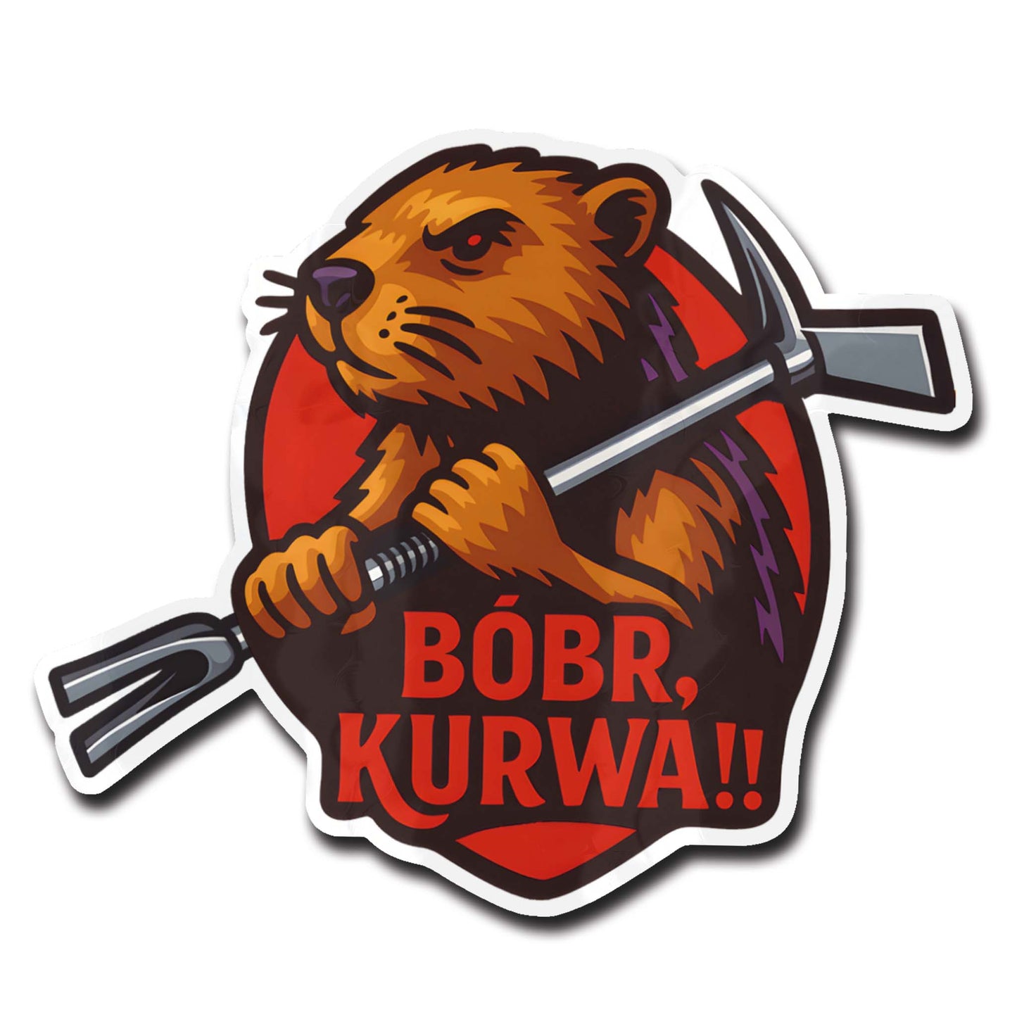 Bóbr, Kurwa!!! Premium Sticker