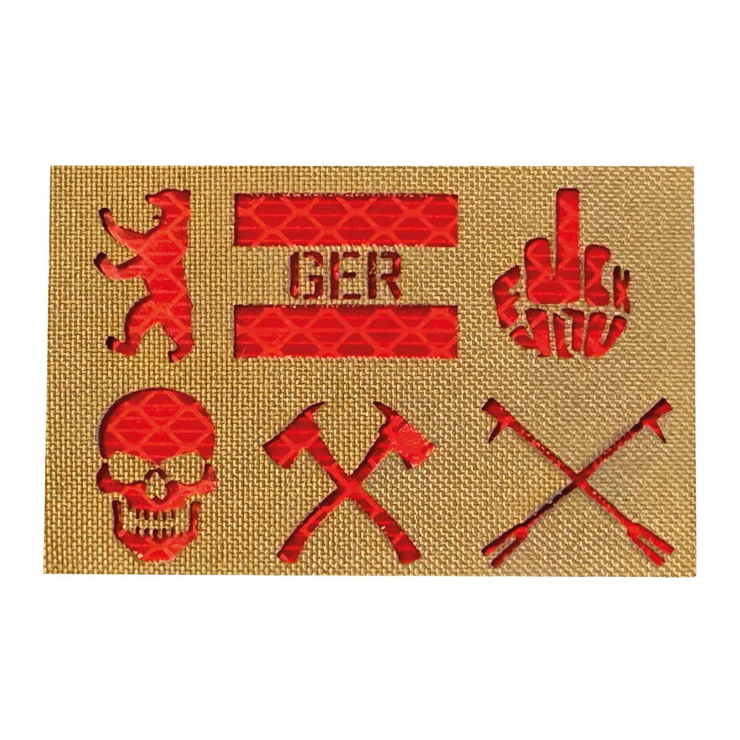 CallSign (Rufzeichen) Patch – personalisierbar