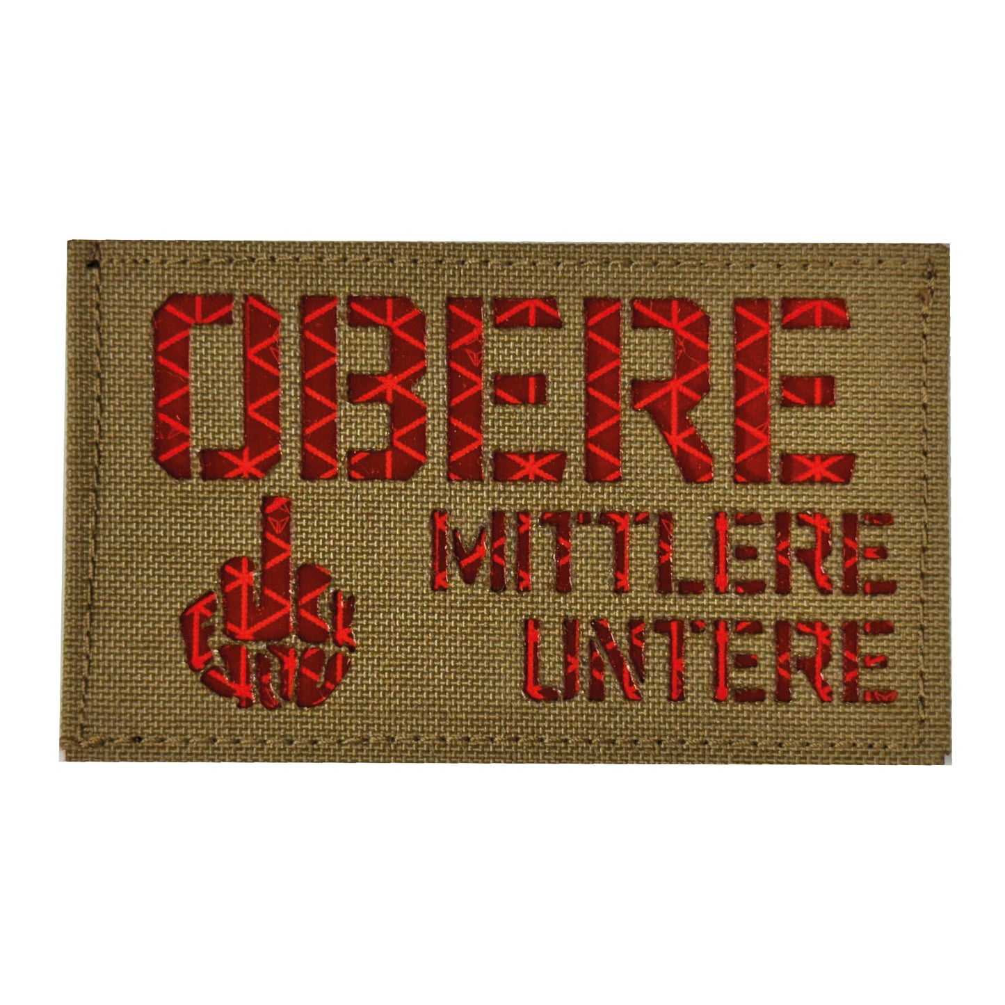 CallSign (Rufzeichen) Patch – personalisierbar