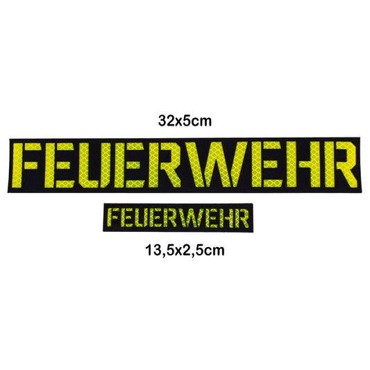 Feuerwehr Lasercut Patch