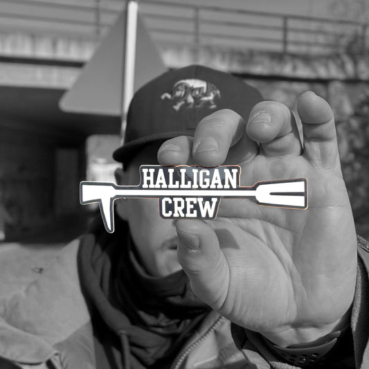 🎁 Halligan Crew Premium Sticker Schwarz (100% off)