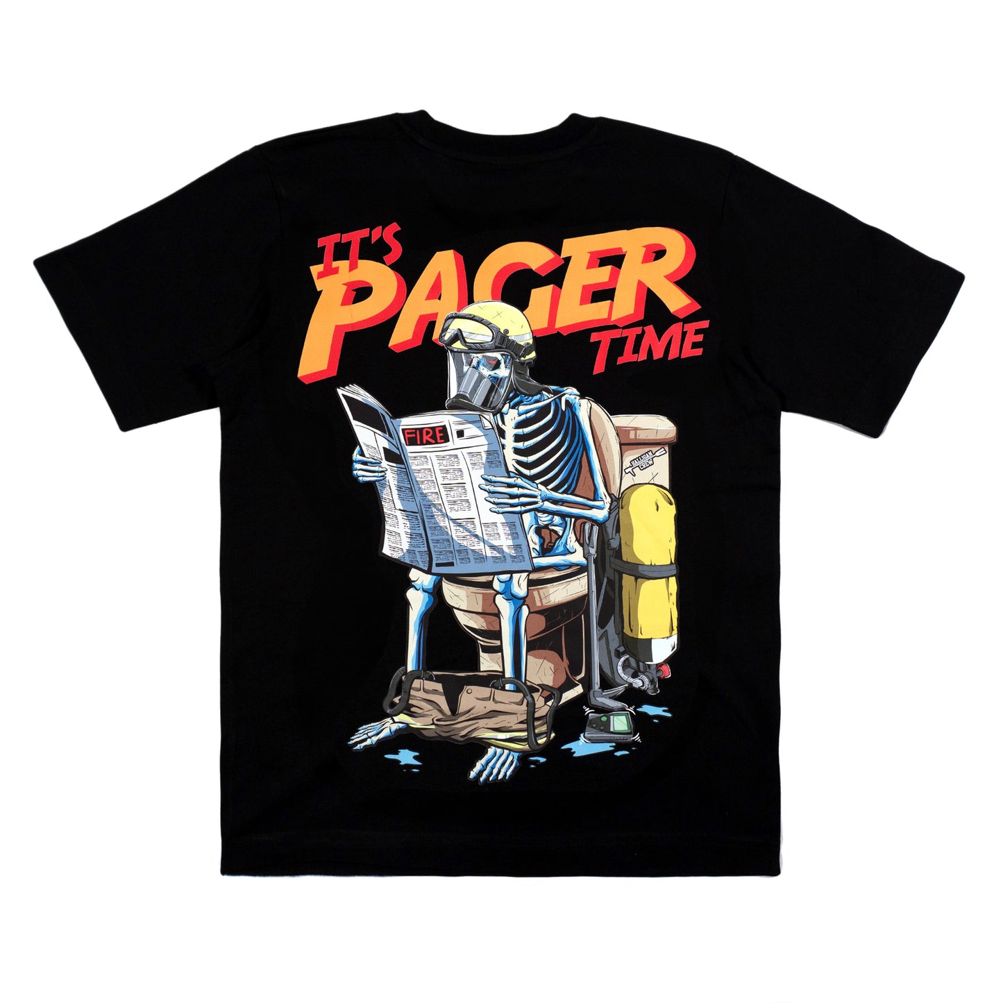 Halligan Crew Pager Time T-Shirt (ACHTUNG: Oversize)