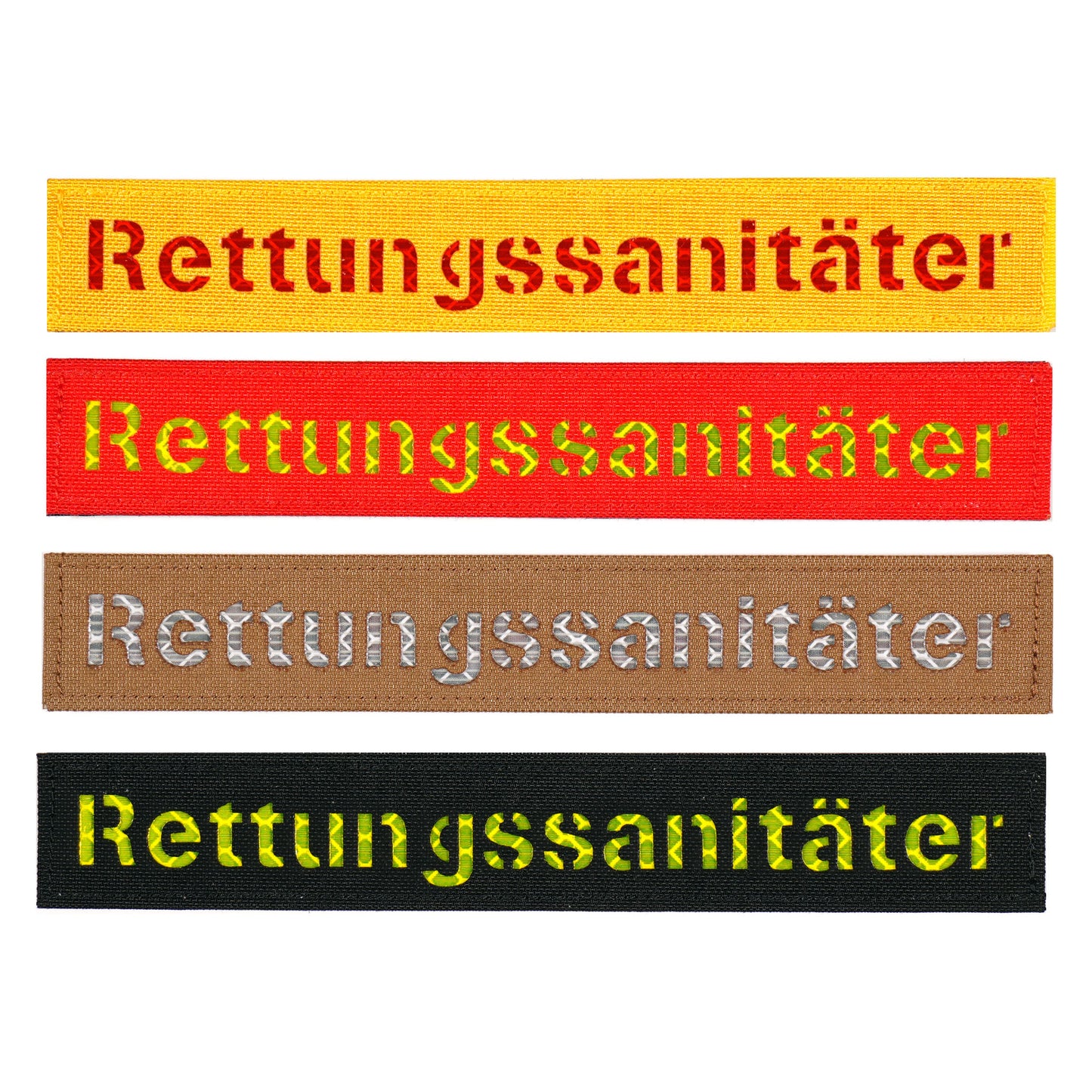Rettungssanitäter Lasercut Patch