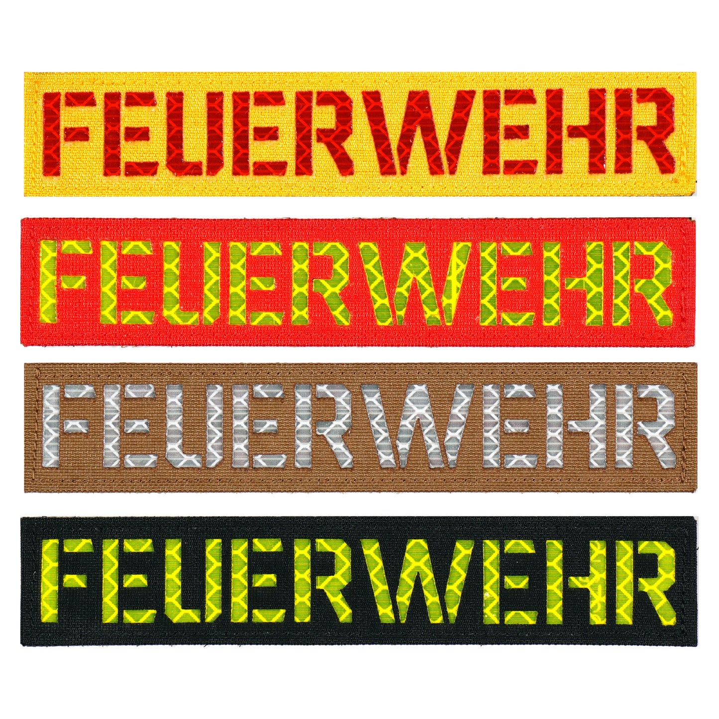 Feuerwehr Lasercut Patch