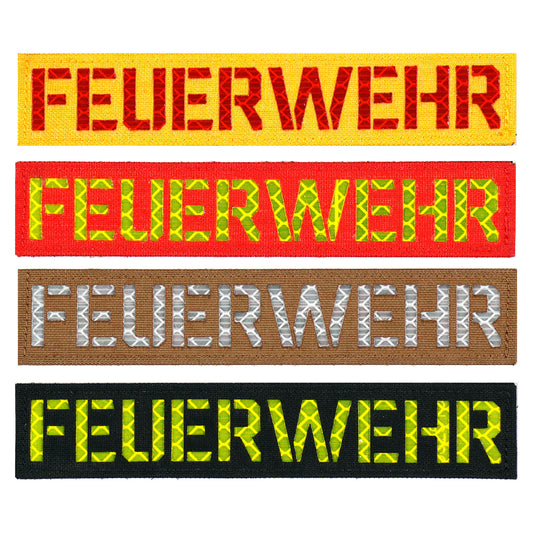 Feuerwehr Lasercut Patch