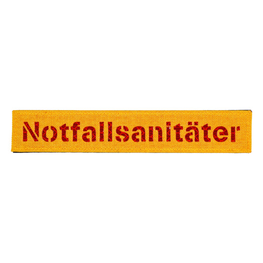 Notfallsanitäter Lasercut Patch